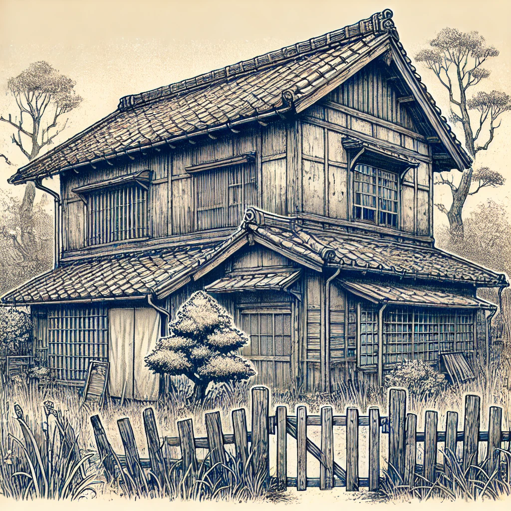 空き家イラスト