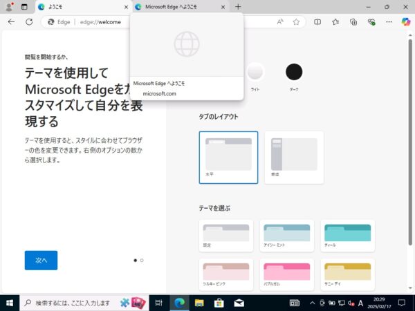 Microsoft詳細設定2