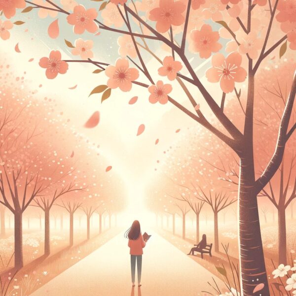 桜並木
