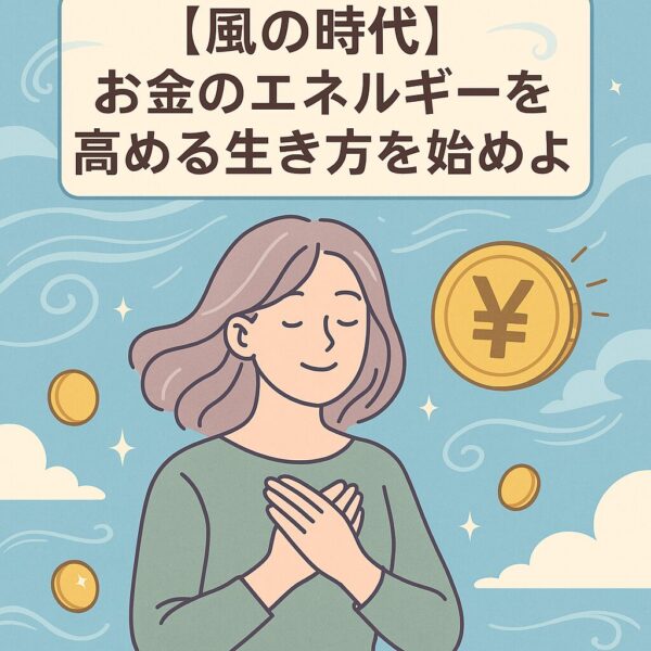 【風の時代】お金のエネルギーを高める生き方を始めよう