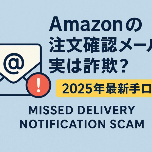 Amazon詐欺メールアイキャッチイラスト