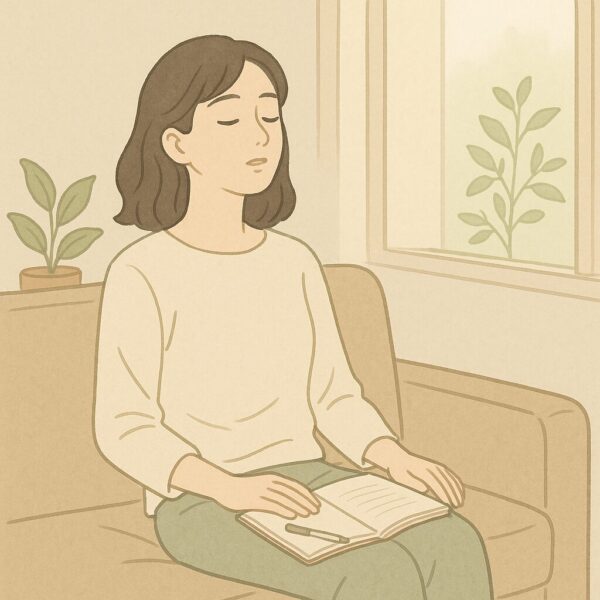 瞑想女性