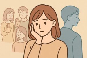 みんなが「辞めとけ」と言うのに…それでも惹かれてしまう心理学 1 人間関係に悩む女性