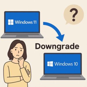 Windowsダウングレード