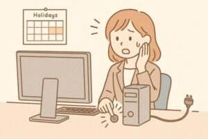 休み明け「PCの電源が入らない!」というときに試すべき5つの手順 1 PCの電源が入らない