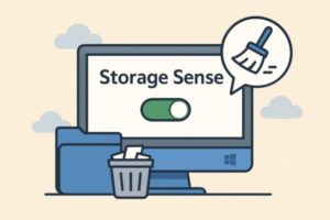 ストレージセンサーイメージのイラスト