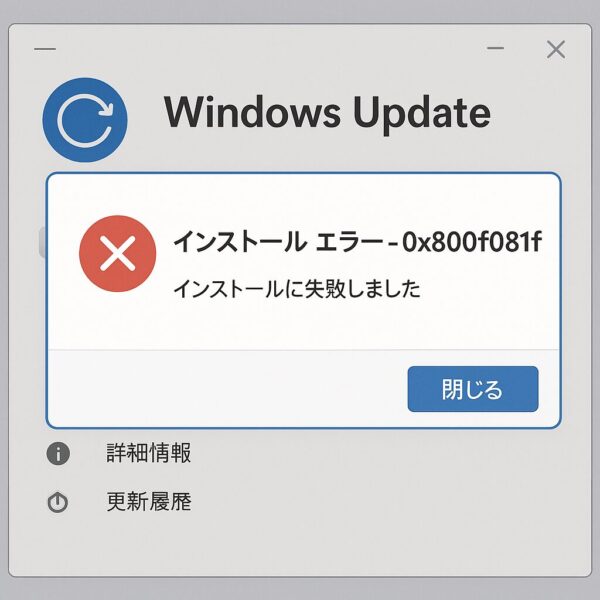 インストールエラー