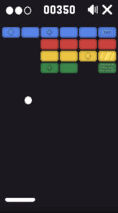 Googleブロックbreakerの画面