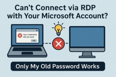Can’t Connect via RDP with Your Microsoft Account? Here’s Why—and How to Fix It (Windows 10)