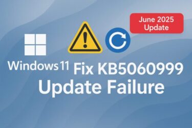 [English Subtitle] KB5060999 Troubleshooting Guide: How to Fix Update Failures in June 2025
