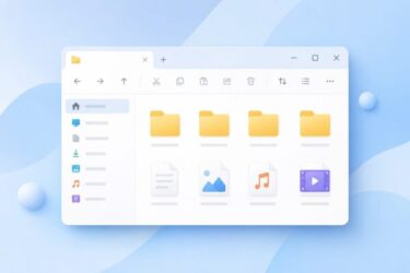 Windows 11でツールバー（カット・コピー・削除）を目立たなくする方法｜コマンドバーを使いやすくするコツ