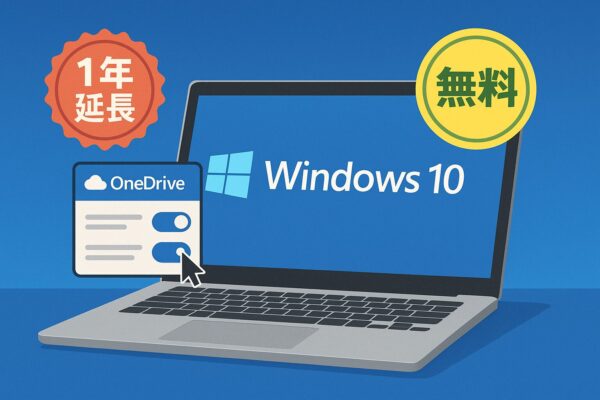 Windows10サポート延長イメージイラスト