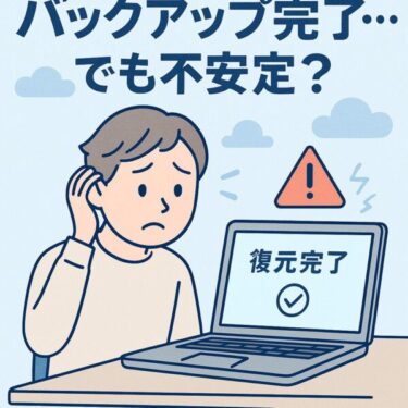 【完全版】バックアップ後にWindowsが不安定になる原因と対処法｜復元後の隠れた落とし穴も解説
