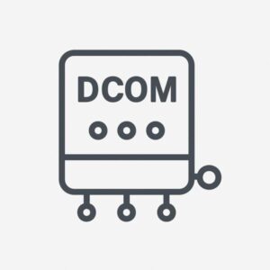 DCOMサーバーを表現したベクターアイコンです。