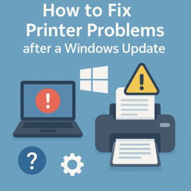 Printer Not Working After Windows Update? Here’s How to Fix It (2025 Edition)