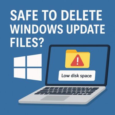 Safe to Delete Windows Update Files? 