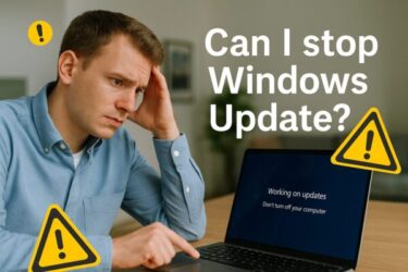 Is It Safe to Stop a Windows Update Midway? Don’t Shut Down Without Reading This