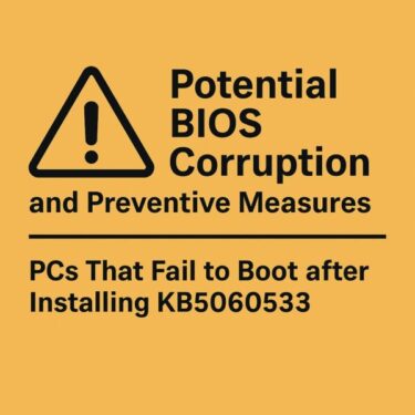 What is KB5060533? Why Was This Update Released?