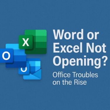 Office Not Opening or Crashing After Windows Update? Here’s How to Fix It (2025 Guide)