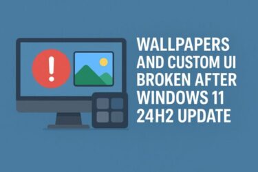 Fixing Broken Wallpapers and Custom UI After Windows 11 24H2 Update: Causes and Solutions