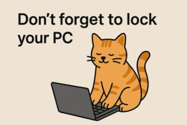 Microsoftも忠告する在宅ワークの落とし穴「あなたのPC、猫も開けられるかも？」