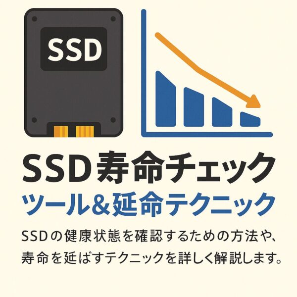 SSD寿命チェック＆延命テクニックのサムネイル