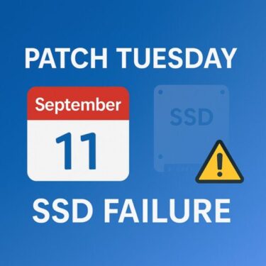September 2025 Patch Tuesday: SSD Failures, Buggy Updates, and How to Protect Your PC