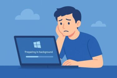 「バックグラウンドで更新準備中」が消えない…どのくらい待つ？原因と安全な対処法【Windows 10/11】