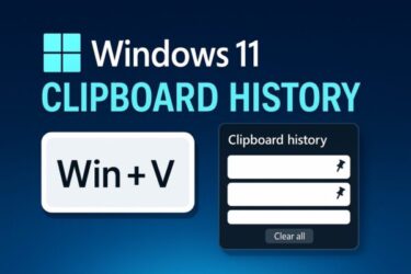 Clipboard History Not Showing on Windows 11? A Gentle, Screenshot-Free Guide to Enable, Use, Pin, Clear, and Sync (Win + V)