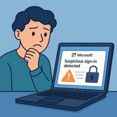 Microsoftアカウントの「不審なサインイン通知」が何度も届くときの原因と対処法【2025年版】