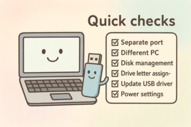 USB Drive Not Showing Up in Windows 10/11? A Gentle, Jargon-Free Guide for Beginners