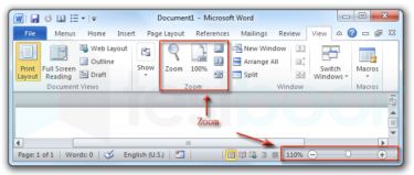 Screenshot of Microsoft Word showing the Home tab with the Font Size box highlighted, demonstrating where to change the actual font size of selected text.