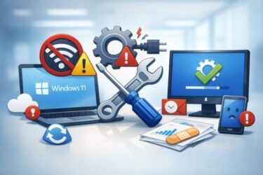 コンピュータトラブルシューティングと修理