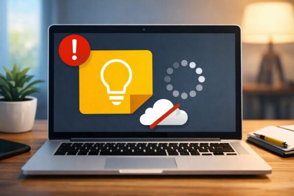 Google Keepのエラー問題