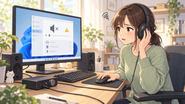Windows更新後のUSBヘッドセット無音