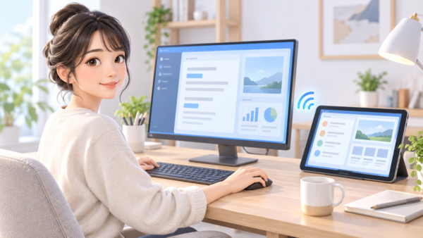 古いタブレットをサブモニターに再活用