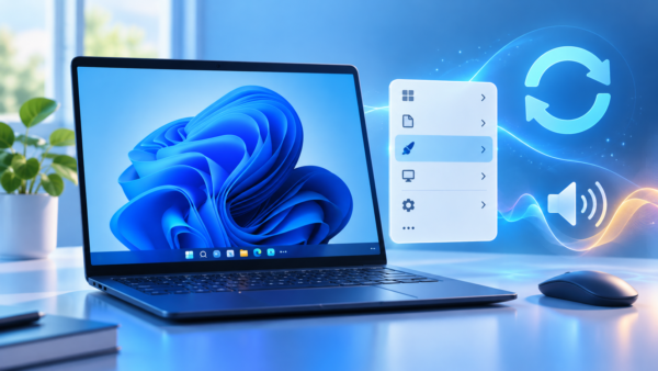 Windows Updateと右クリックメニューのカスタマイズをイメージ